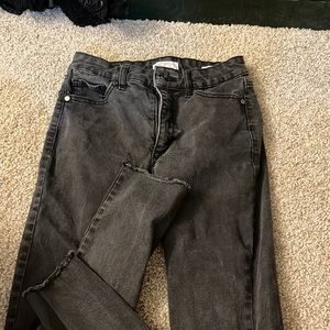 Black skinny jeans